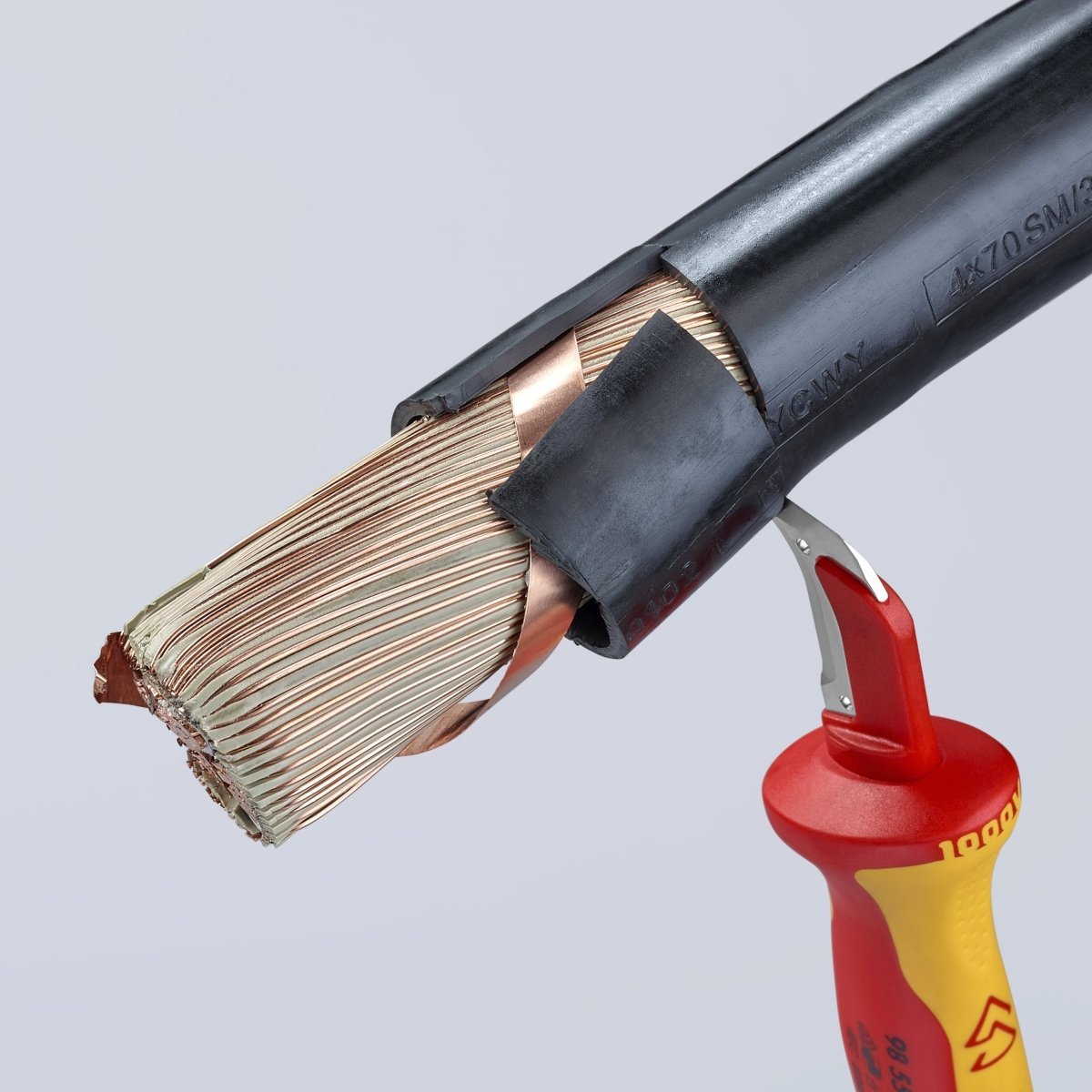 Knipex Dismantling Knife 1000V Insulted 98 55 - Covert Hardware