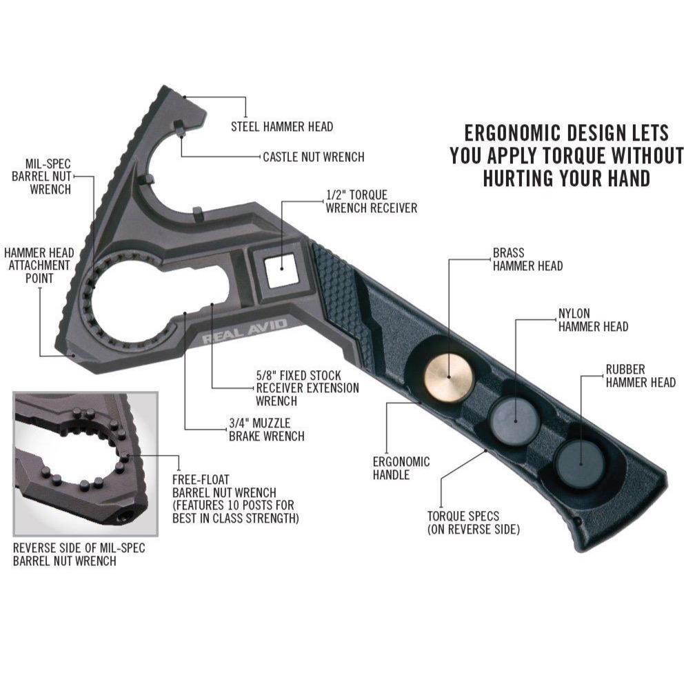 Real Avid Armorer’s Master Wrench - Covert Hardware