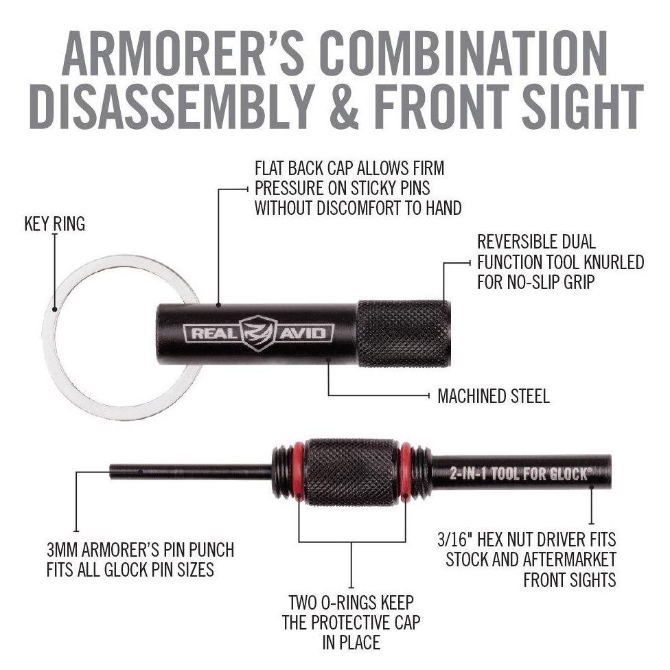 2-in-1 Tool for Glock - Covert Hardware
