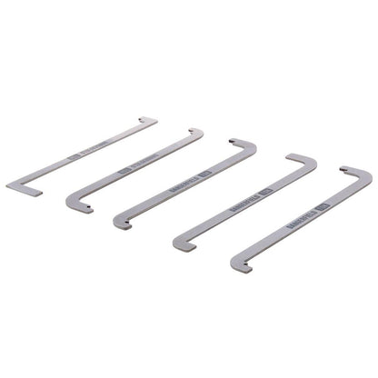 Dangerfield TOK Top of Keyway Tension Wrench / Turning Tools set - 5 Piece