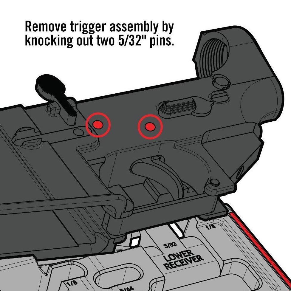 AR15 Master Bench Block™ - Covert Hardware