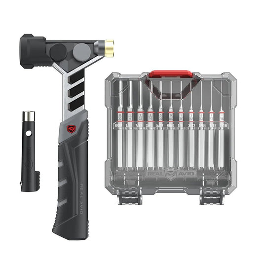 Armorer’s Master Hammer and Accu-Punch 11-Piece Standard Pin Punch Set - Covert Hardware