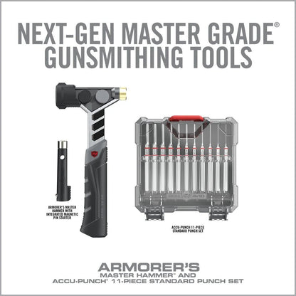 Armorer’s Master Hammer and Accu-Punch 11-Piece Standard Pin Punch Set - Covert Hardware