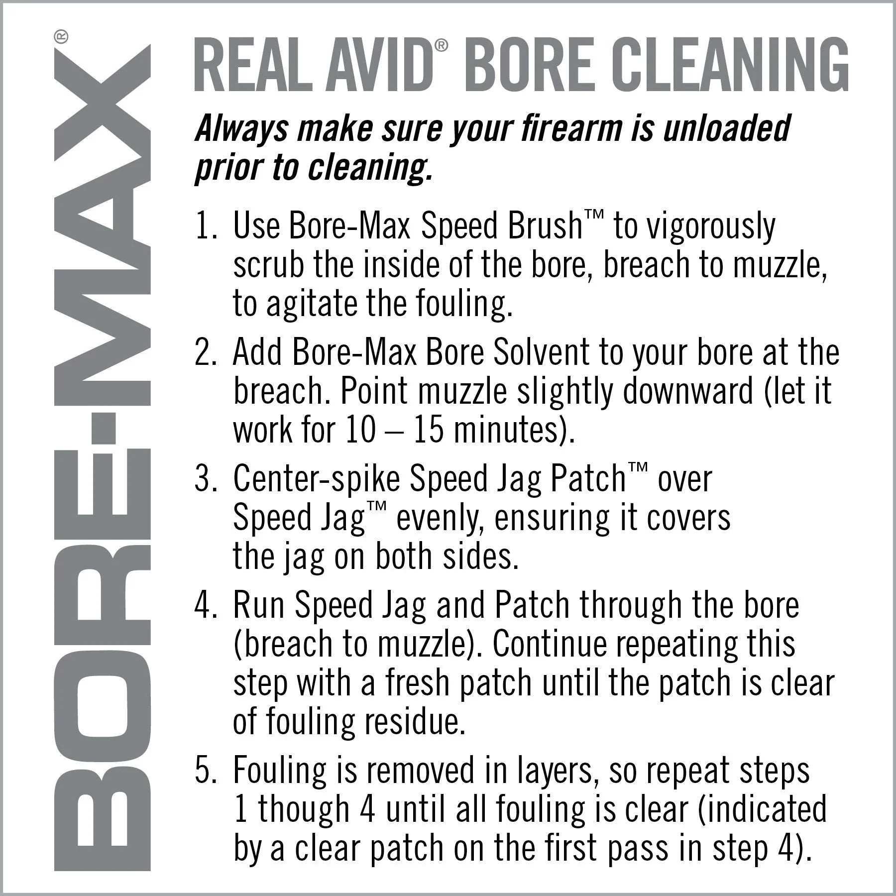 Bore-Max Speed Brushes Multi-Cal Pack - Covert Hardware