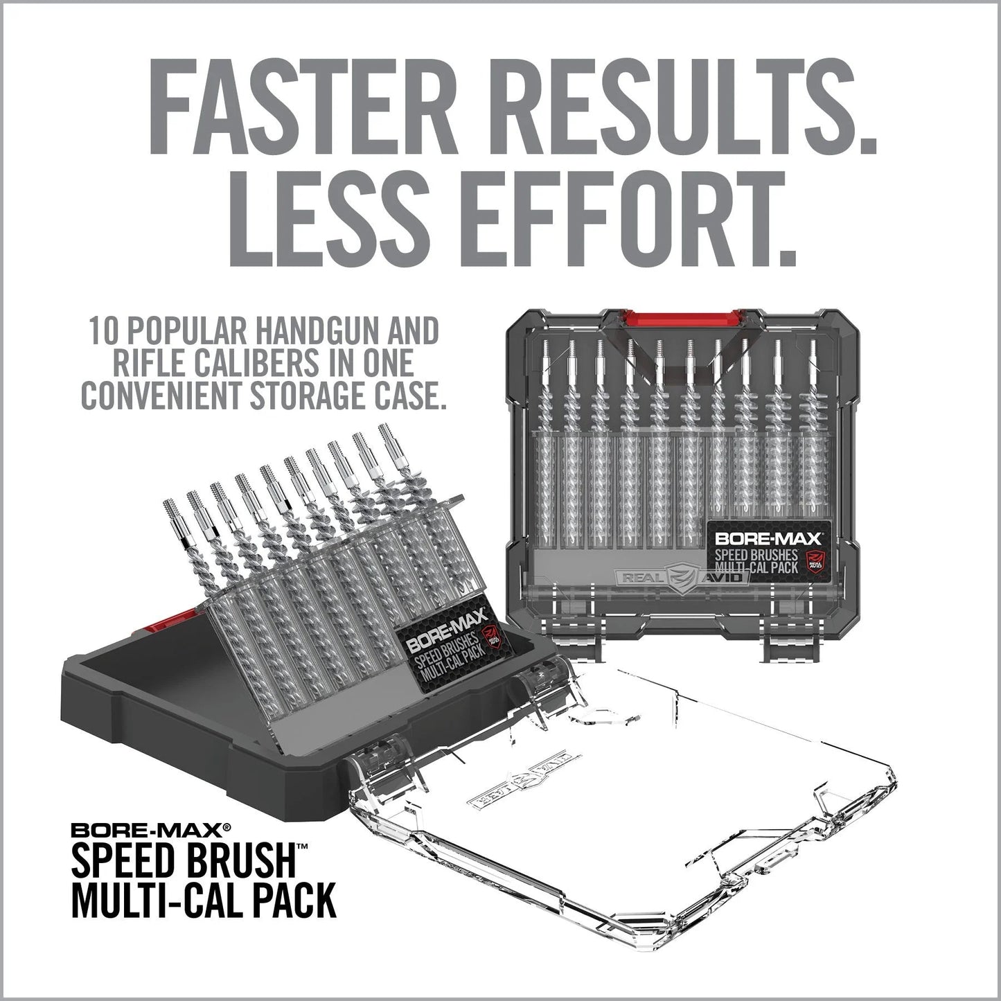 Bore-Max Speed Brushes Multi-Cal Pack - Covert Hardware