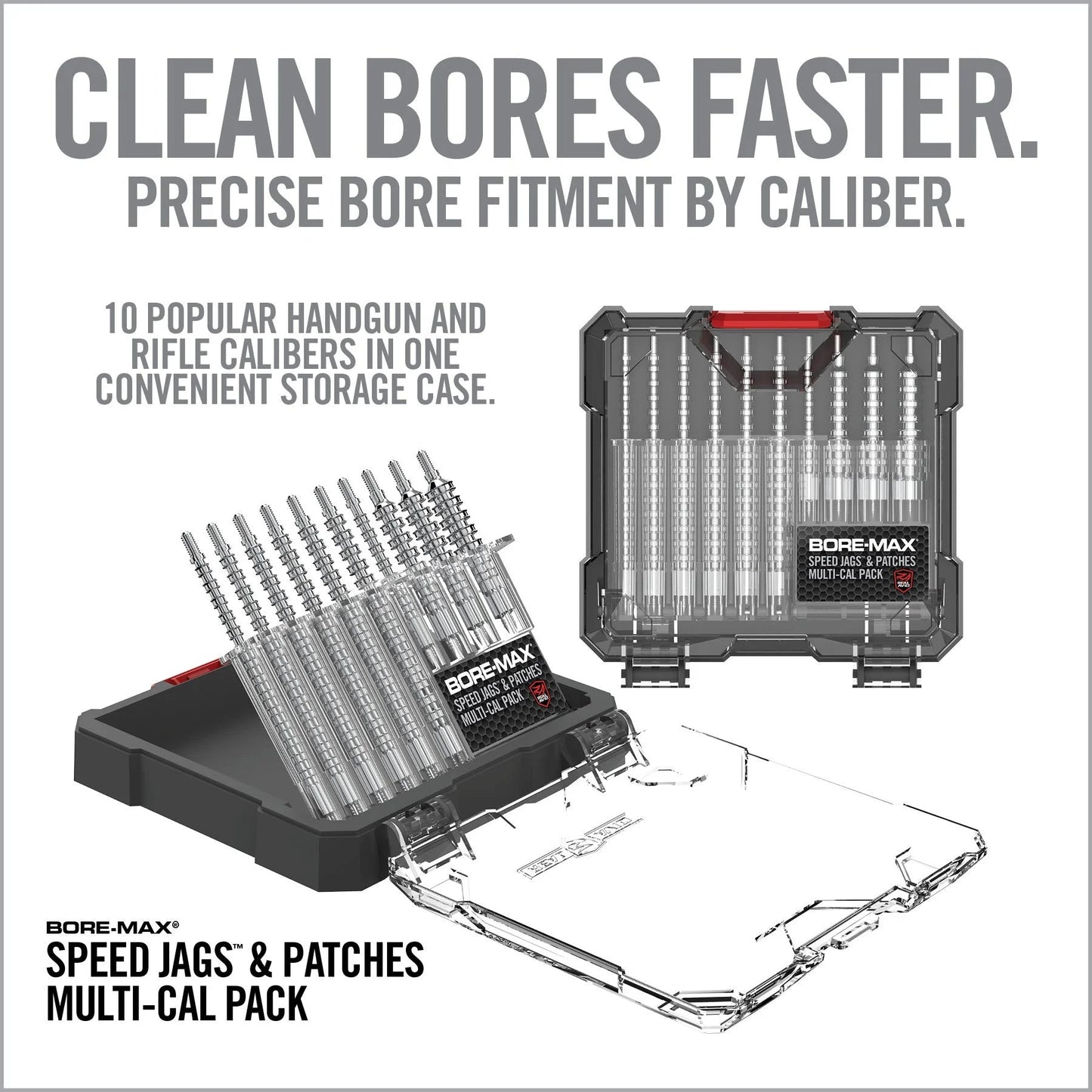 Bore-Max Speed Jags & Patches Multi-Cal Pack - Covert Hardware