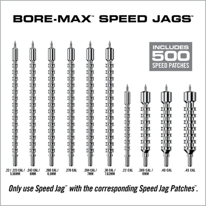 Bore-Max Speed Jags & Patches Multi-Cal Pack - Covert Hardware