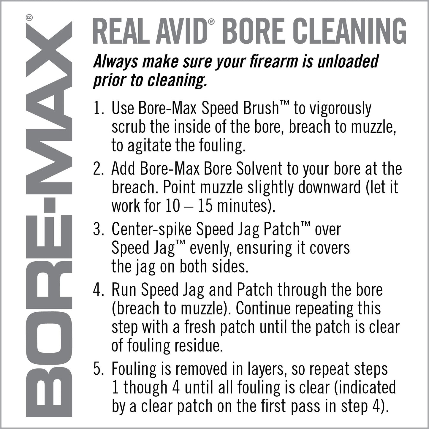 Bore-Max Speed Jags & Patches Multi-Cal Pack - Covert Hardware