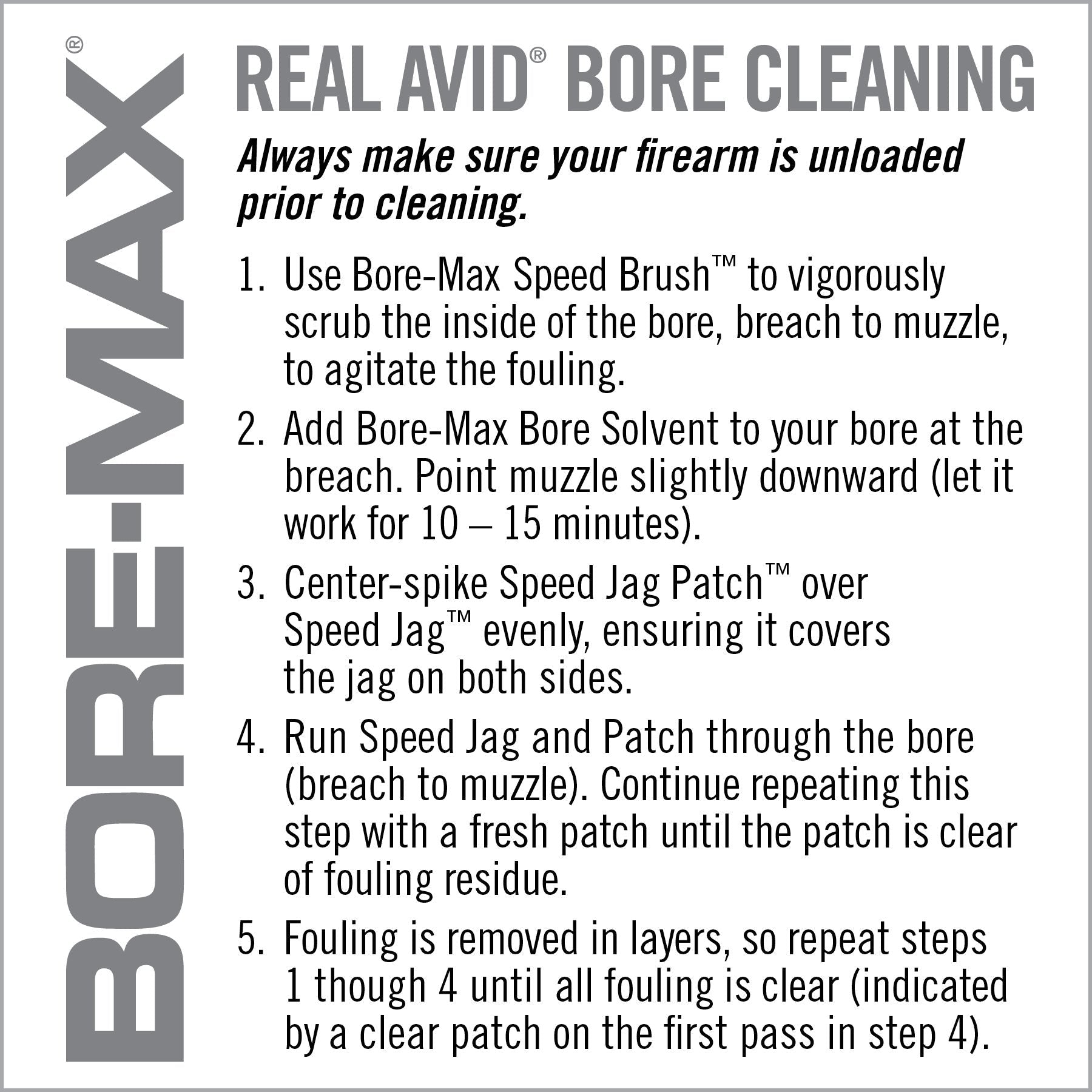Bore-Max Speed Jags & Patches Multi-Cal Pack - Covert Hardware