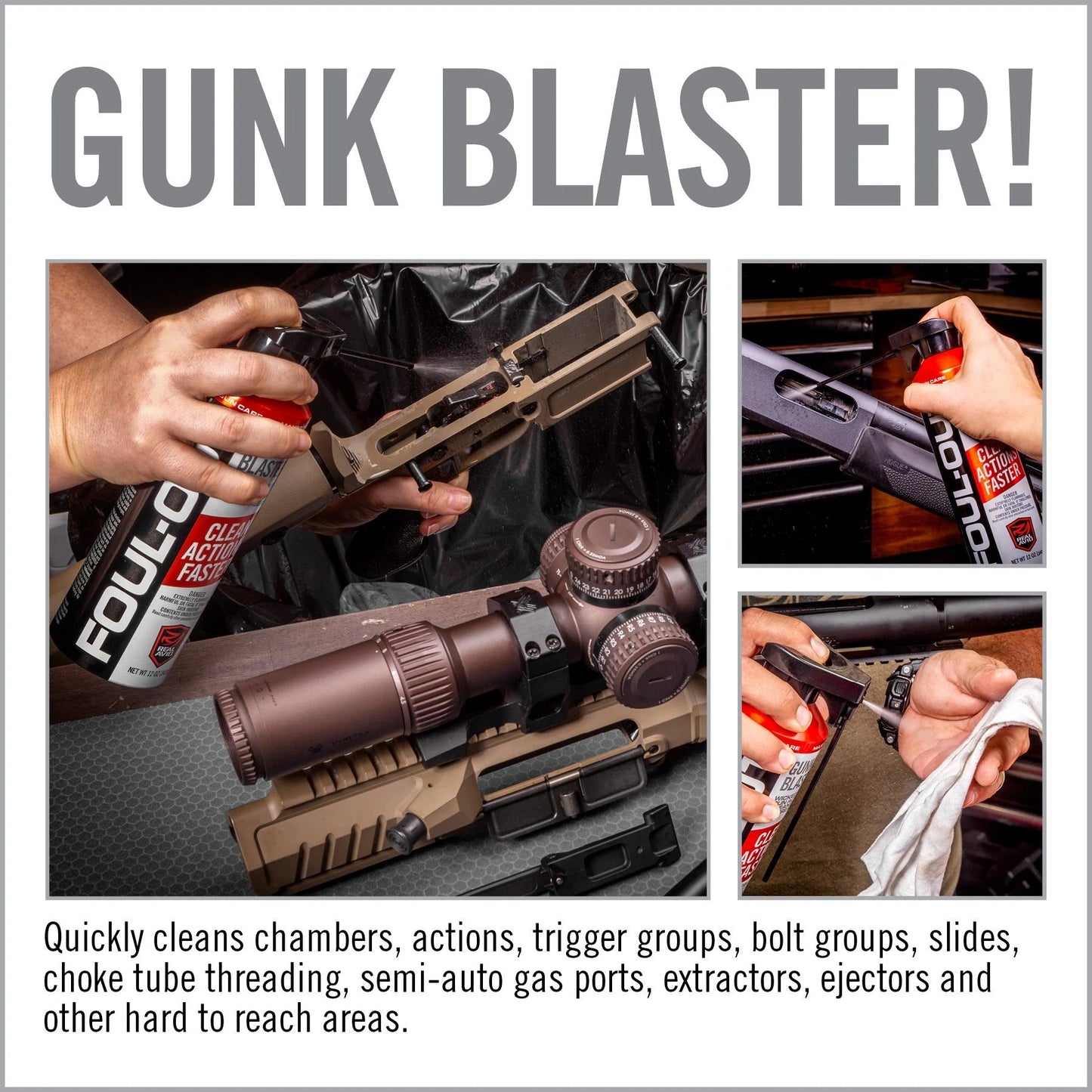 Foul-out Gunk Blaster - Covert Hardware