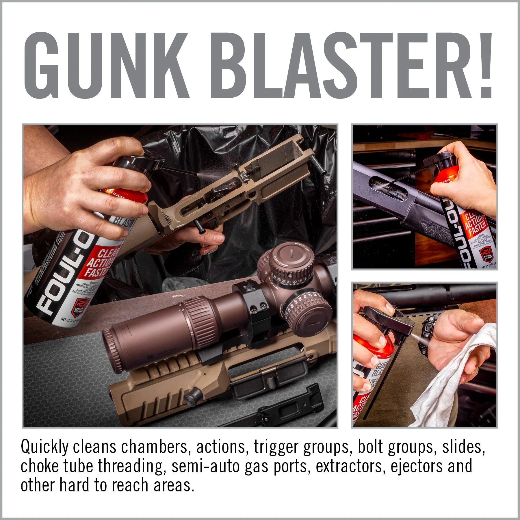 Foul-out Gunk Blaster - Covert Hardware