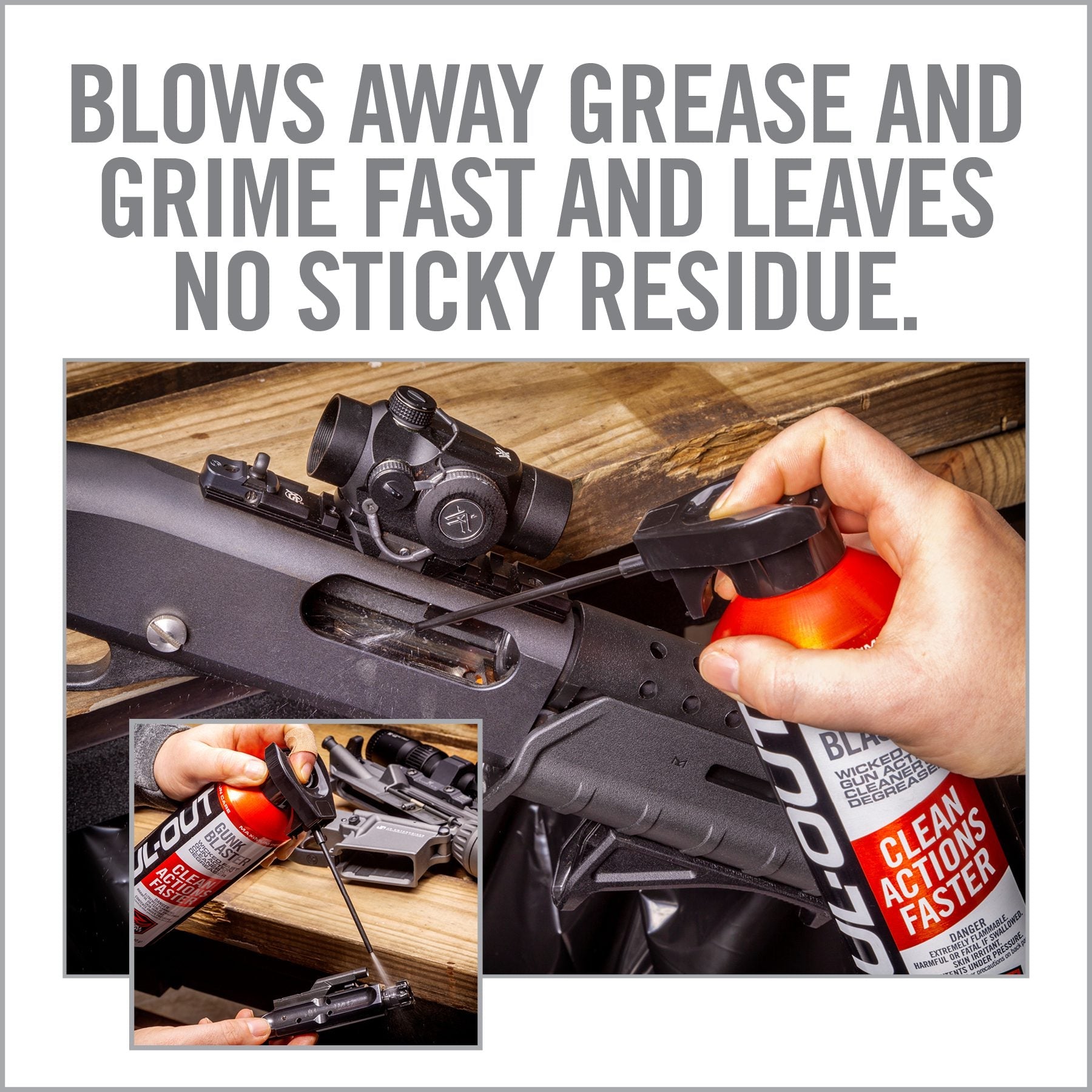Foul-out Gunk Blaster - Covert Hardware