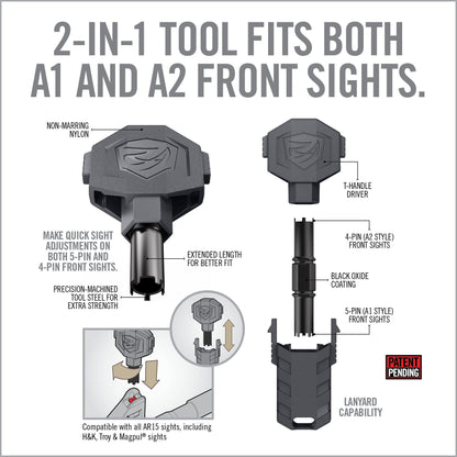 Front Sight Adjuster Pro - Covert Hardware