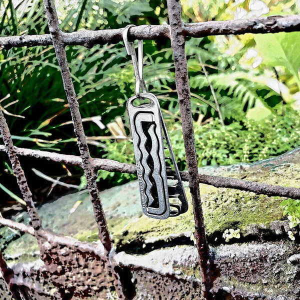 2 in 1 Wave Rake Lock Pick Keychain