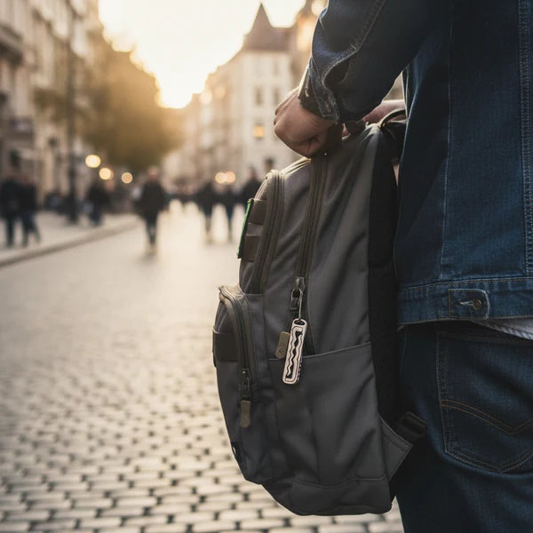 2 in 1 Wave Rake Lock Pick Keychain