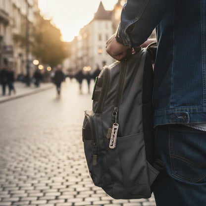 2 in 1 Wave Rake Lock Pick Keychain