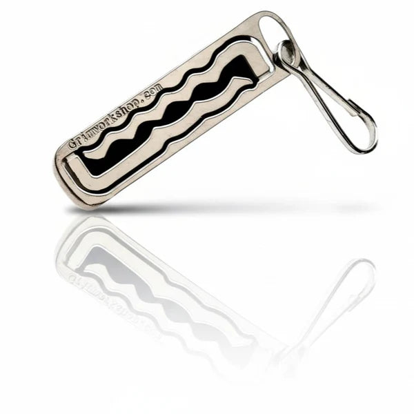 2 in 1 Wave Rake Lock Pick Keychain