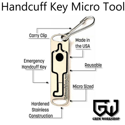 Handcuff Key Micro Tool