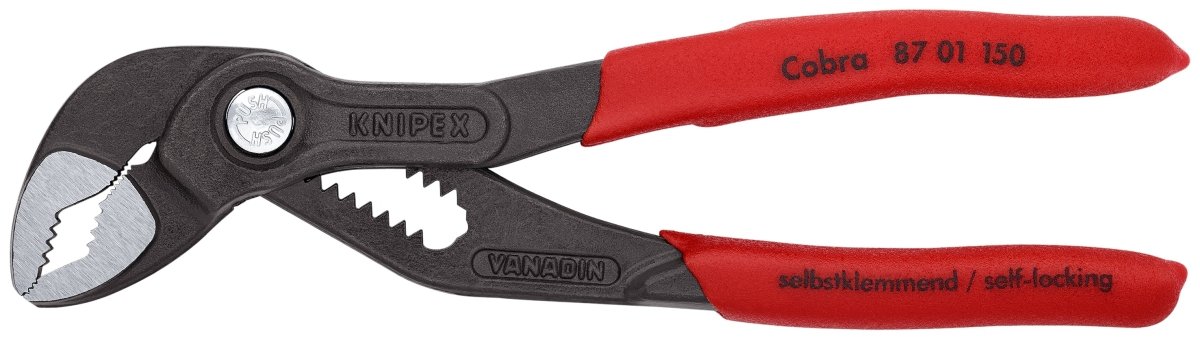 Knipex Cobra® High - Tech Water Pump Pliers 6" 87 01 150 - Covert Hardware