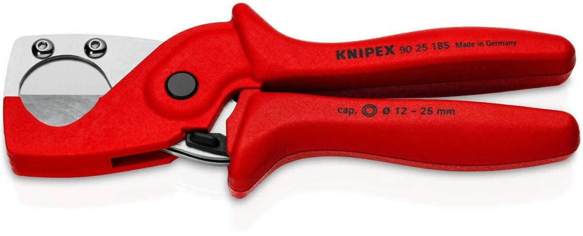 Knipex Flexible Hose/PVC Cutter 7" 90 25 185 - Covert Hardware