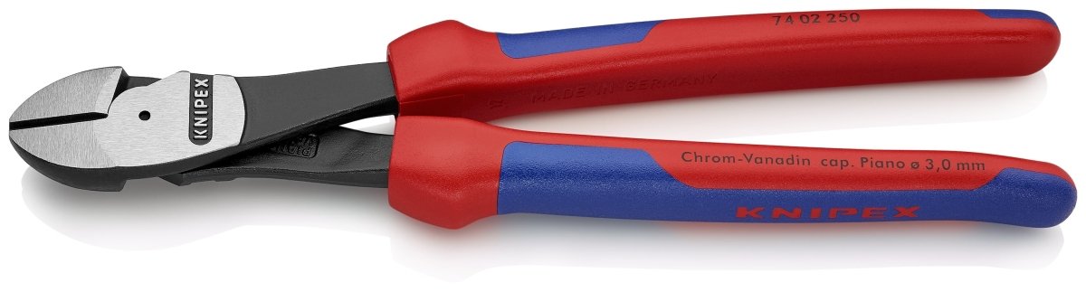 Knipex High Leverage Diagonal Cutters 10" 74 02 250 - Covert Hardware