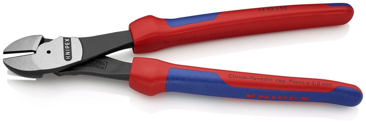 Knipex High Leverage Diagonal Cutters 10" 74 02 250 - Covert Hardware