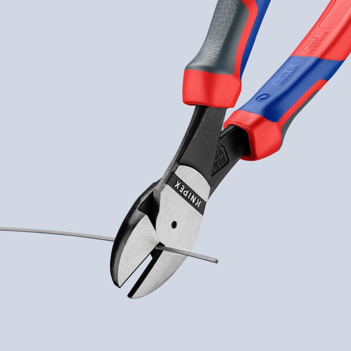 Knipex High Leverage Diagonal Cutters With Comfort Grip 8" 74 02 200 - Covert Hardware