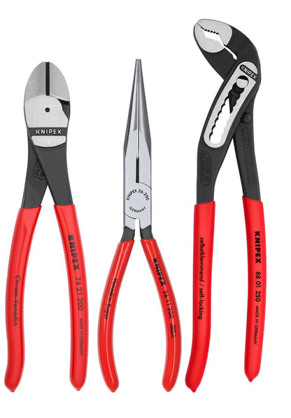 Knipex Pliers Set With Alligator® Pliers 3 Piece 00 20 08 US1 - Covert Hardware