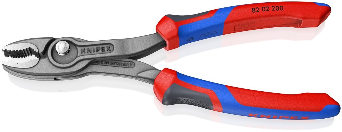 Knipex TwinGrip Slip Joint Pliers 8" 82 02 200 - Covert Hardware