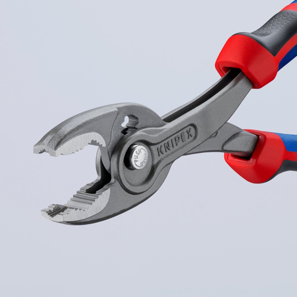 Knipex TwinGrip Slip Joint Pliers 8" 82 02 200 - Covert Hardware