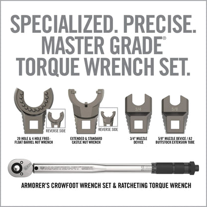 Master-Fit A2/AR15 Crowfoot Wrench Set - Covert Hardware