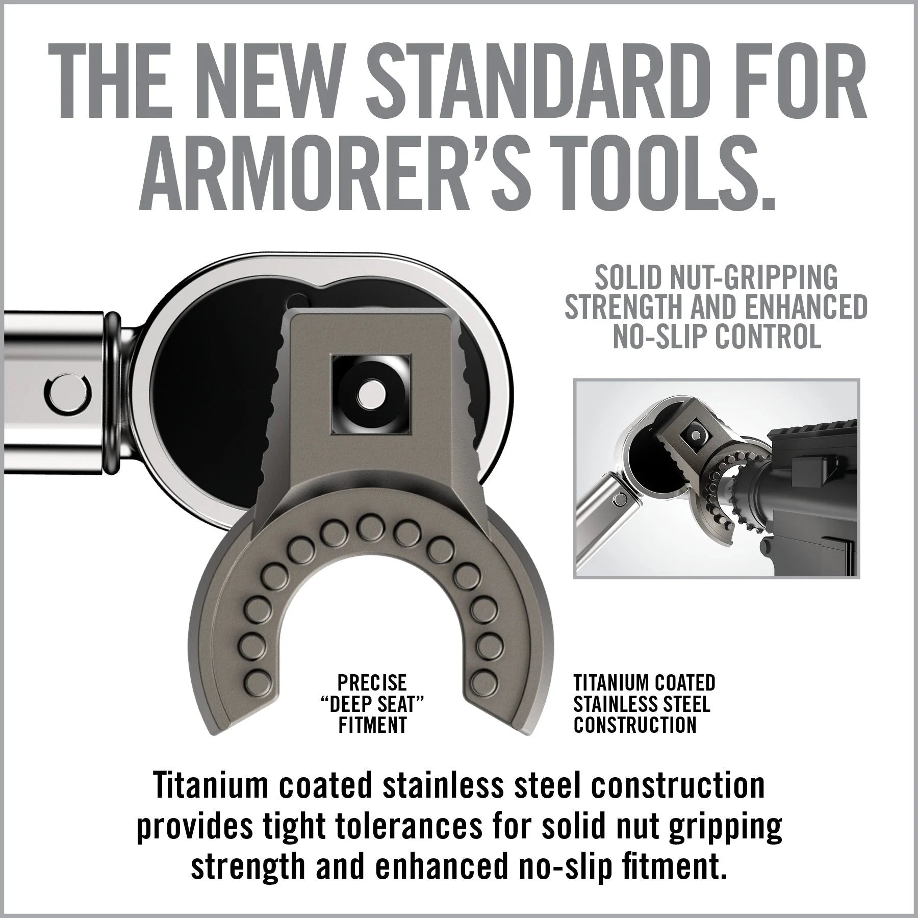 Master-Fit A2/AR15 Crowfoot Wrench Set - Covert Hardware