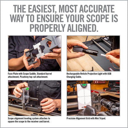 Master Grade Scope Mounting and Bore Sighting Kit - Covert Hardware