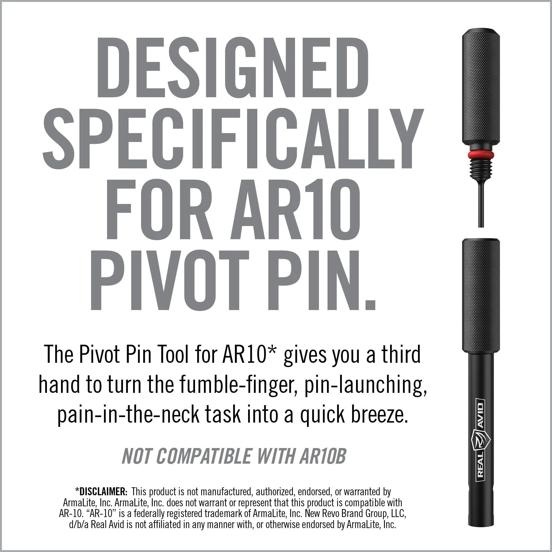 Pivot Pin Tool For AR10* - Covert Hardware