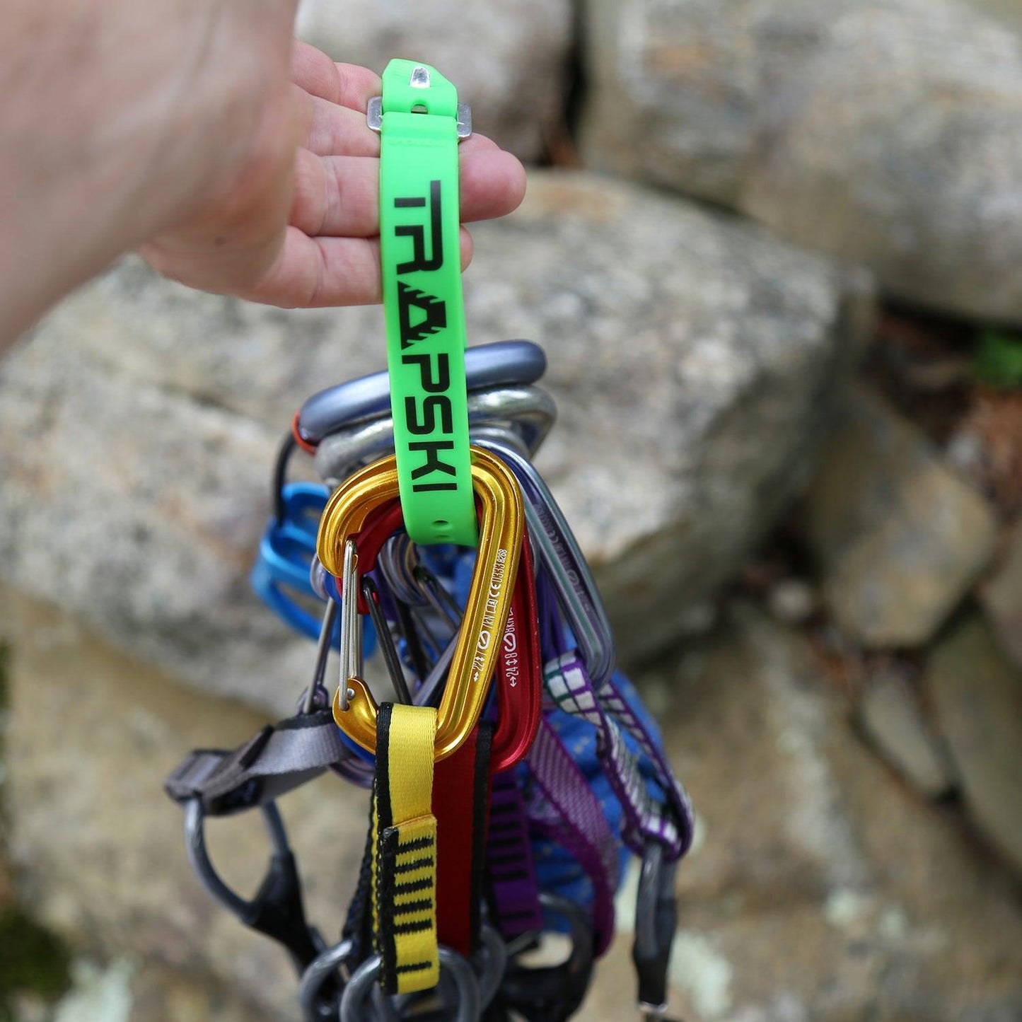 TRAPSKI Voile 15 inch Aluminum Buckle Tension Strap | UV-Resistant | Multi-Use Strap | 3 Year Warranty | USA Veteran Owned Business - Covert Hardware