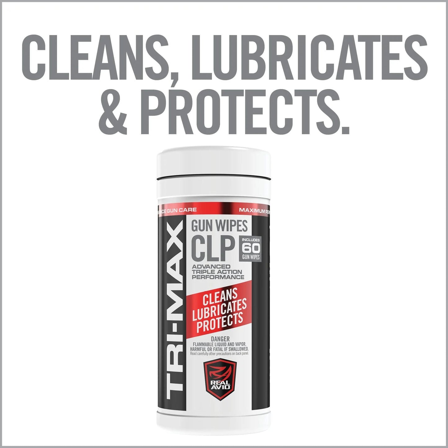 TRI-Max CLP Gun Wipes – 60 CT Canister - Covert Hardware