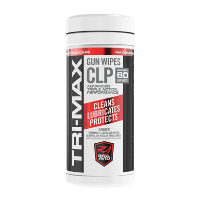 TRI-Max CLP Gun Wipes – 60 CT Canister - Covert Hardware